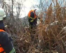 На Киевщине нелюди выбросили в реку "живой" мешок, спасатели бросились на помощь