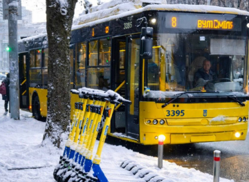 Транспорт, троллейбус, самокаты, фото из соцсетей