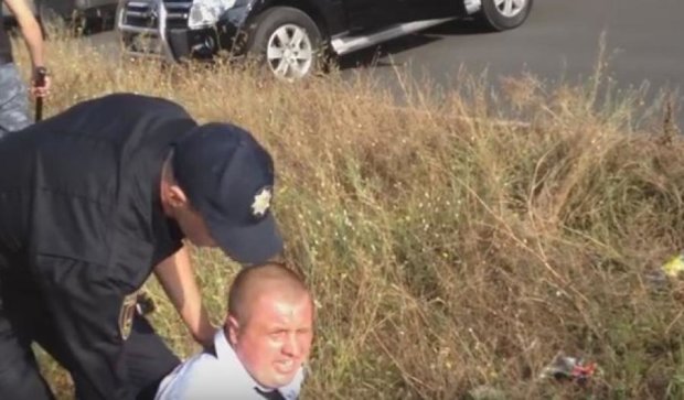 В Одессе депутат угрожал расправой полицейским (видео)