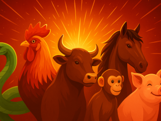 Восточный (китайский) гороскоп, изображение из свободных источников