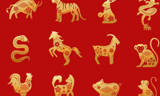 Східний (китайський) гороскоп, зображення з вільних джерел