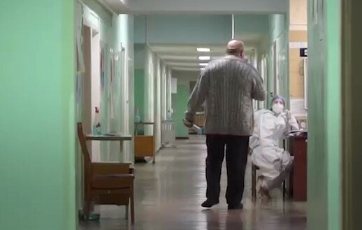 лікарня, скріншот з відео