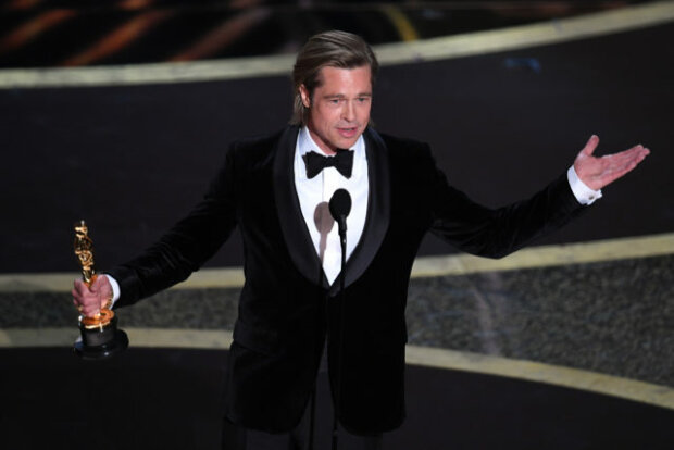 У мережу злили унікальне фото з Бредом Пітом під час церемонії вручення "Оскара"