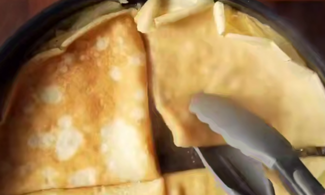 Апельсиновые блины, кадр из видео