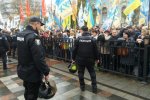 Нацгвардія блокує протести під Радою: відео