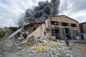 Наслідки російського обстрілу Харкова