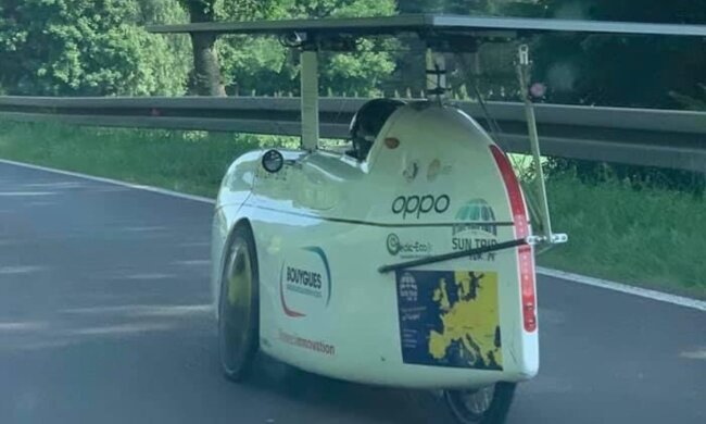 Сонцемобіль на Прикарпатті, фото: kurs.if.ua