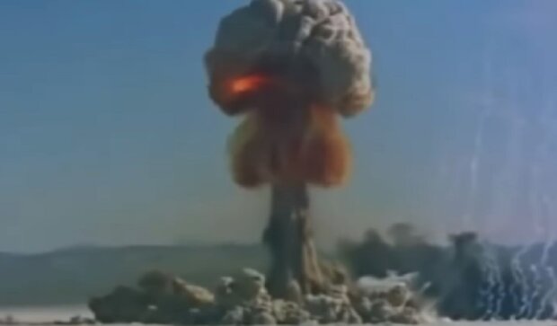 Ядерний вибух. Фото: кадр з відео