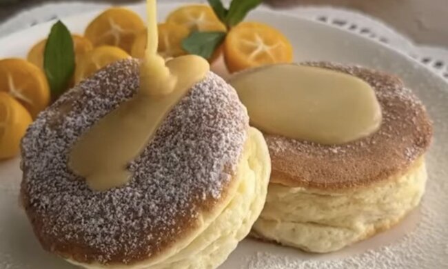 Ніжні млинці-суфле: фото скрін рецепту