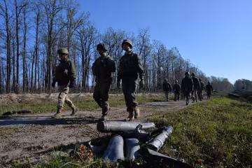 украинские военные
