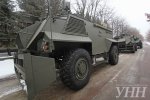 Под Киевом испытали бронеавтомобили Saxon и БТР-3Е1