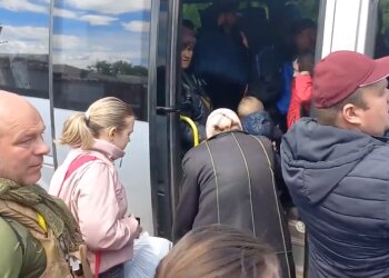 Эвакуация, фото: скриншот из видео