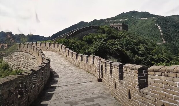 Велика китайська стіна, фото: youtube