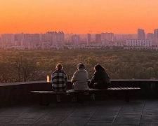Украинцы, закат, фото из соцсетей