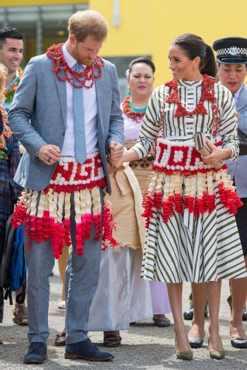 Гаррі і Меган у Нукуалофі, жовтень 2018 - Gettyimages