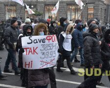 ФОПи вийшли на мітинг, фото: SUD.ua