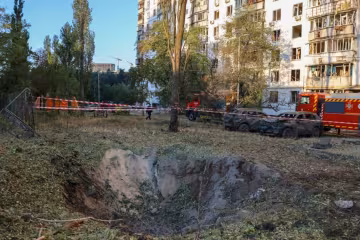 Наслідки атаки дронів на Київ