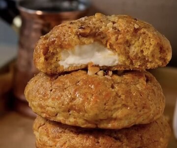 Морковное печенье с крем-сыром: лучшее для уютного чаепития зимой, рецепт