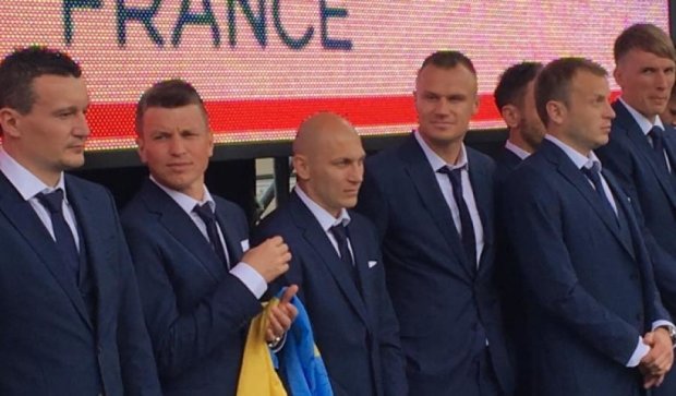 Україна провела збірну на Євро-2016