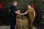Андрій Садовий та командир 122 бригади ТрО