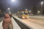 Зима, снег, украинцы, маршрутка, фото: Знай.ua