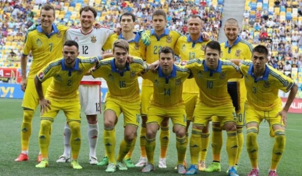 Футбольная сборная Украины сохранила место в мировом рейтинге