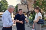 Посол ОБСЄ вдруге відвідав місце російського удару по житловому будинку на Подолі