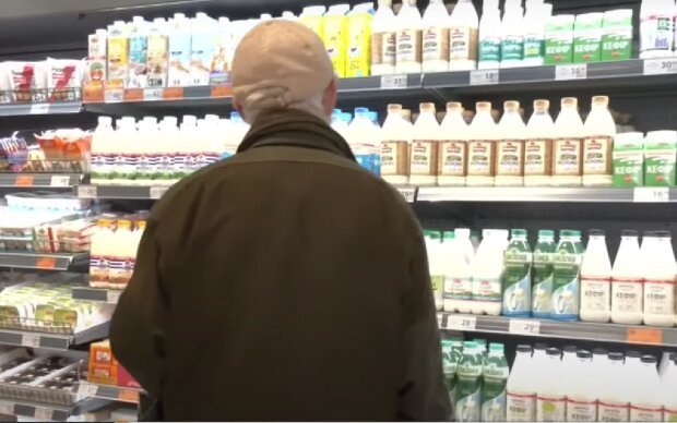 Цены на молочку. Фото: скрин youtube