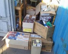У Маріуполі знайшли перевалочну базу з контрабандою для «ДНР» (фото)