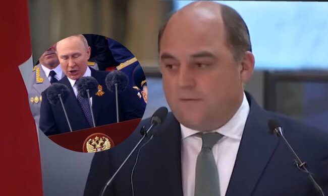 Бен Уоллес и путин, фото: скриншот из видео