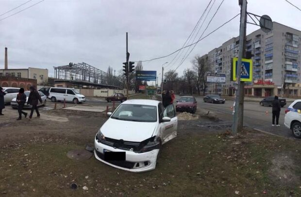 Авария под Днепром, фото: Facebook