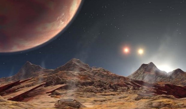 Ученые нашли планету с тремя солнцами