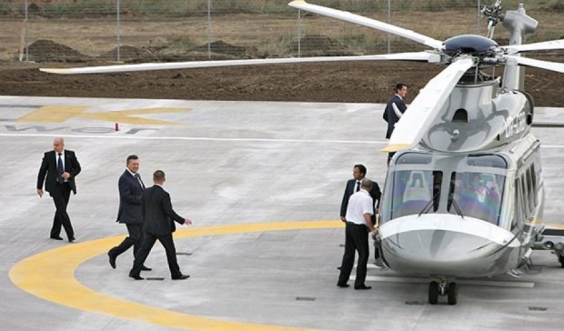 Янукович витрачав 12 млн бюджетних коштів на оренду літака і гелікоптера 