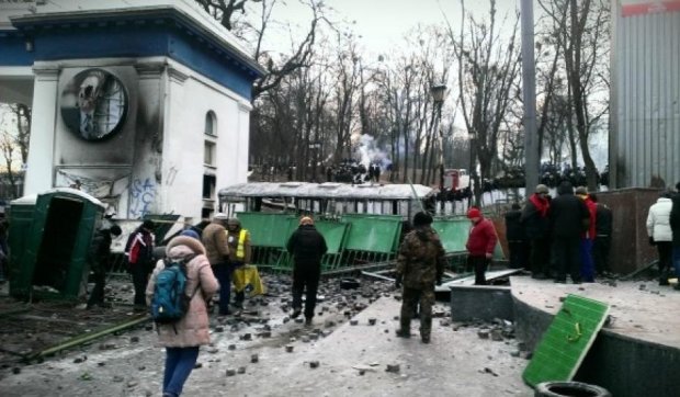 Новые кадры перестрелки на Майдане с Надеждой Савченко (видео)