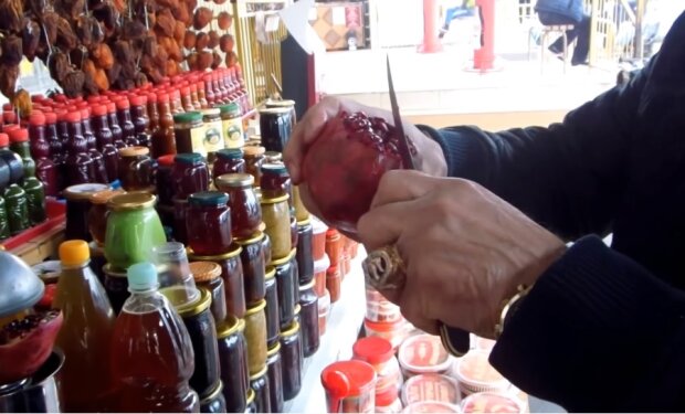 Гранатовый сок, фото YouTube
