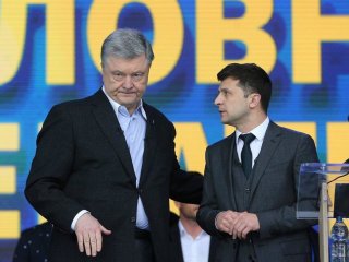 Петр Порошенко и Владимир Зеленский