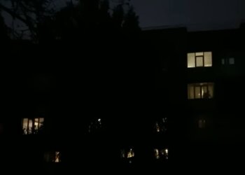 Отключение света, скриншот с видео