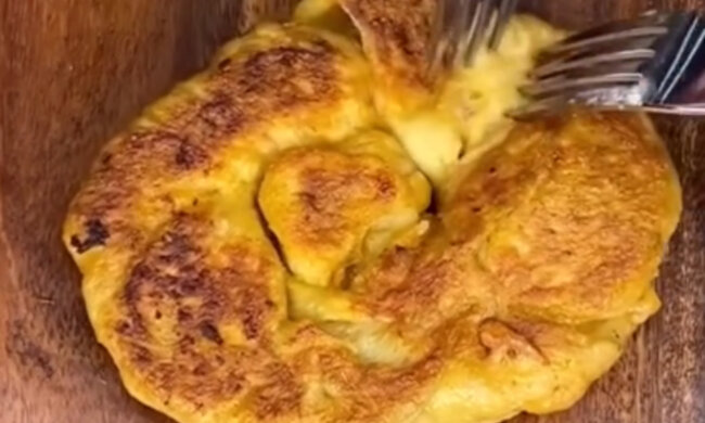 Мясо из муки, кадр из видео