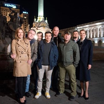 Володимир Зеленський, лідер політичного руху "Слуга народу"