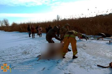 Фото з ДСНС України, інцидент у Дніпропетровській області