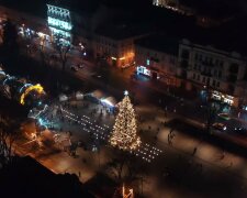 Новорічний Львів, скріншот з відео