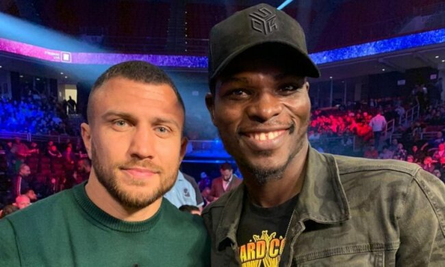 Василь Ломаченко і Річард Коммі