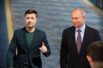 Володимир Зеленський і Володимир Путін, фото з вільних джерел