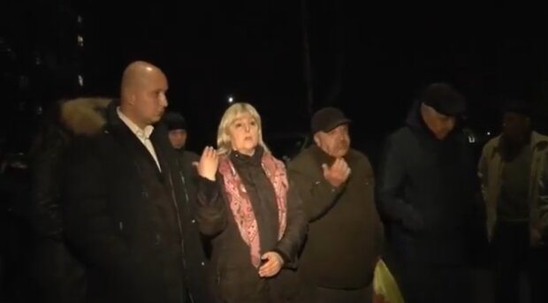 Протест в Черновцах, скриншот: YouTube
