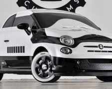 Fiat 500 перетворили на імперського штурмовика (фото)