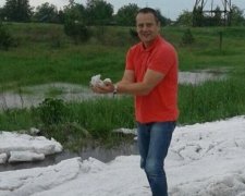 Кременчуг замело снегом