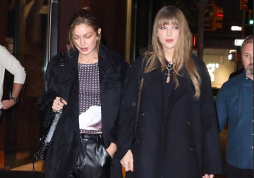 Джиджи Хадид и Тейлор Свифт, фото из соцсетей