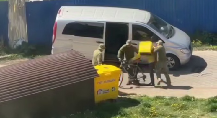 Мобілізація в Україні, ТЦК / кадр з відео