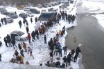 Франківчани спробували встановити рекорд зі штовхання гирі, фото: Суспільне