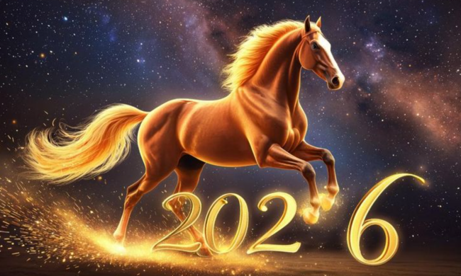 Символ 2026 года, Красная Лошадь, изображение: Pinterest